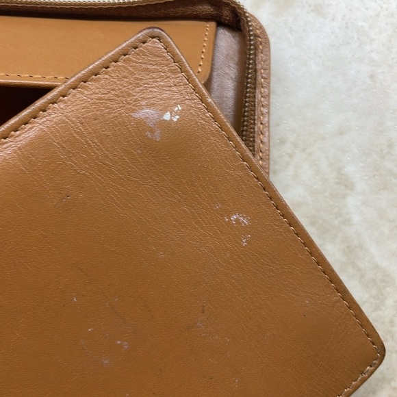 Levenger Fine Leather Tools Credit Card & Checkbook Wallet Organizer – Brown - Picture 7 of 14